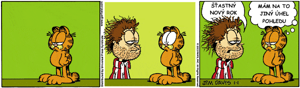 Nový rok u Garfielda Nový rok u Garfielda